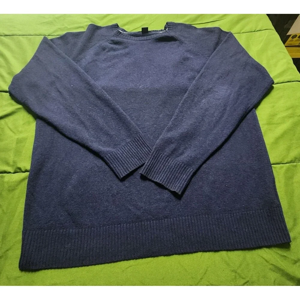 Brooks Brothers 346 Washable Wool Pullover Long Sleeve Men's Sweater Size XL